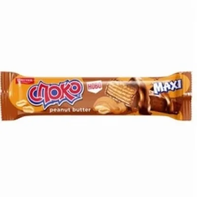 Covered Spoko Maxi Wafer Peanut Butter 49g