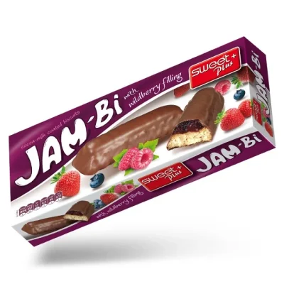Jam-Bi Biscuits With Wild Berries 150g