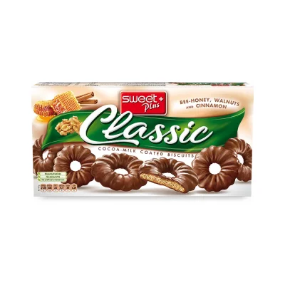 Classic Honey Walnuts & Cinnamon Biscuits 180g