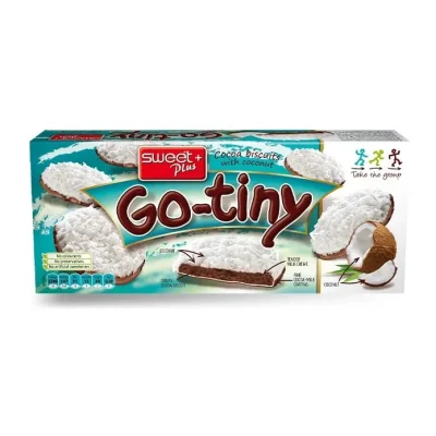 Go-Tiny Milk Creme Coconut Powder Biscuits 120g