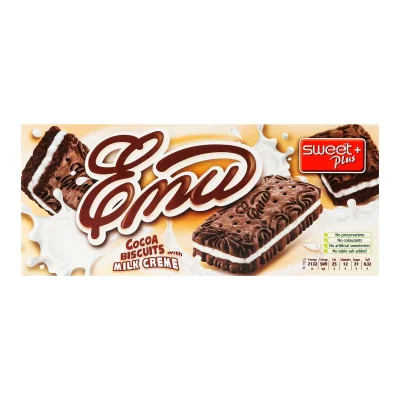 Emi Biscuits Milk Creme 160g