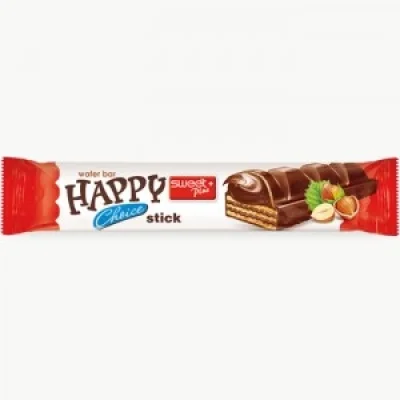 Happy Choice Wafer Bar Sweet Plus Hazelnut Cream Stick 32g