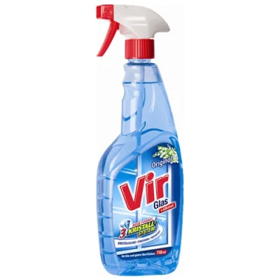 VIR WINDOWS & GLASS CLEANER 750ml BLUE