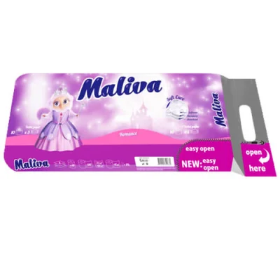 MALIVA TOILET PAPER 10 ROLLS 3S ROMANCE