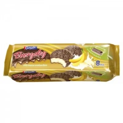 Everyday Marshmallow Cream Banana Biscuits 240g
