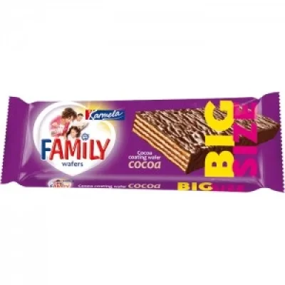 Coated Wafer Family Cocoa 68g