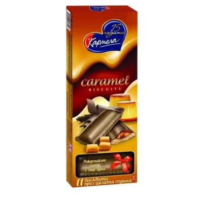 Karmela Caramel Biscuits 160g