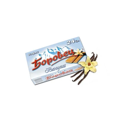 Borovets Wafer Vanilla Cream 24pcs 550g