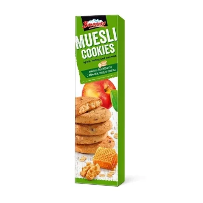 Borovets Biscuits With Apple, Honey And Walnuts 110g