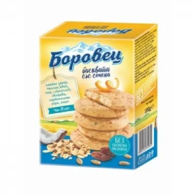 Borovets Biscuits With Seeds 100g