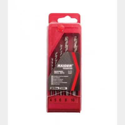 RAIDER CONCRETE DRILL BIT SIMPLE SET 5PCS 4-10MM 157113
