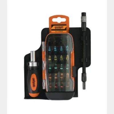 GADGET SCREWDRIVER SET 26 BITS 225208