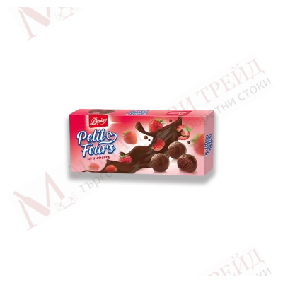 Daisy Petit Fours Strawberry 180g