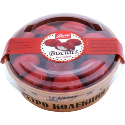 Daisy Retro Collection Red Velvet Biscuits 200g