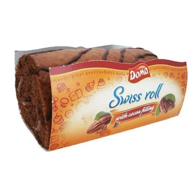 DOMA SWISS ROLL 115gr COCOA FILLING