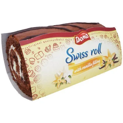DOMA SWISS ROLL 115gr VANILLA FILLING
