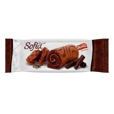 DOMA SOFIA SWISS ROLL 200gr COCOA FILLING