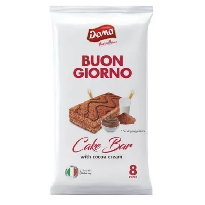 DOMA BUONGIORNO CAKE BAR 8x28gr COCOA CREAM