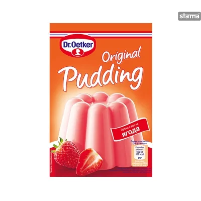 Original Pudding Strawberry 40g