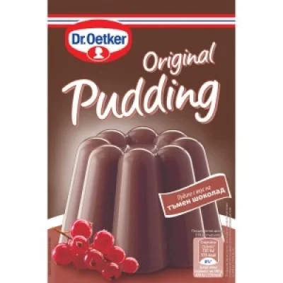 Original Pudding Dark Chocolate 50g
