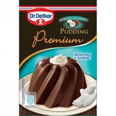 Premium Pudding Coconut and Chocolate 47g