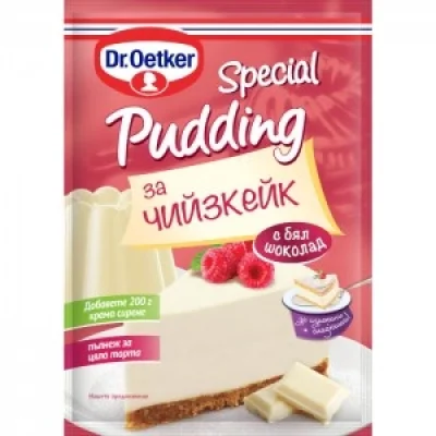 Cheesecake Pudding White Chocolate 75g