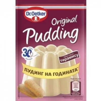 Original Pudding Tiramisu 40g