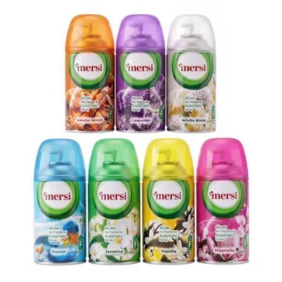 AIR FRESHENER MERCI REPLACEMENT 250ml DIFFERENT SCENTS
