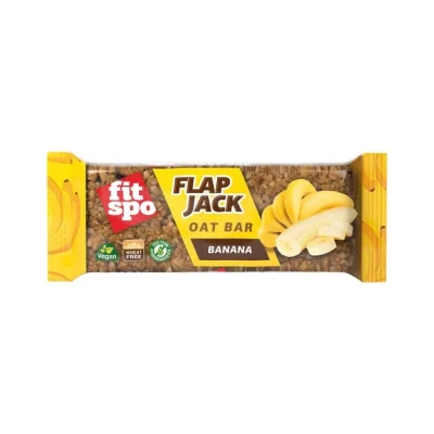 Flapjack Oat Bar Fitspo Banana 80g