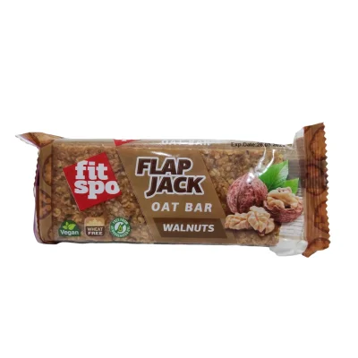 Flapjack Oat Bar Fitspo Walnuts 80g