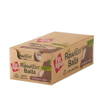 Fitspo Vegan Rawllin Balls Coconut and Goji 48g