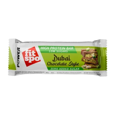 Fitspo Protein Bar Dubai Chocolate Style Zero Sugar 50g