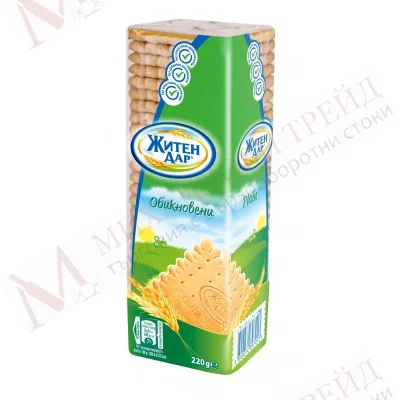 Jiten Dar Plain Biscuits 220g