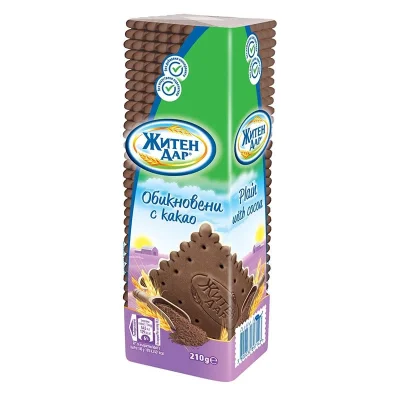 Jiten Dar Plain Biscuits Cocoa 210g