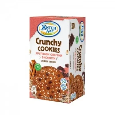 Jiten Dar Crunchy Cookies Raisins Cinnamon 160g