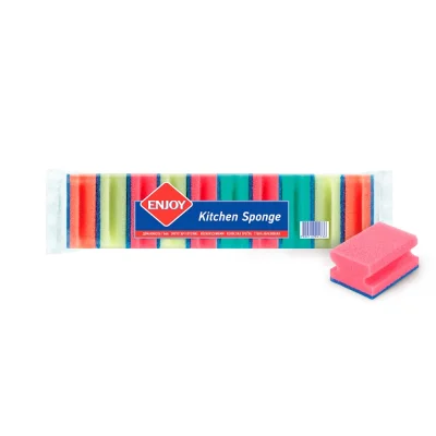 Enjoy Kitchen Sponge With Grip 10 Pack