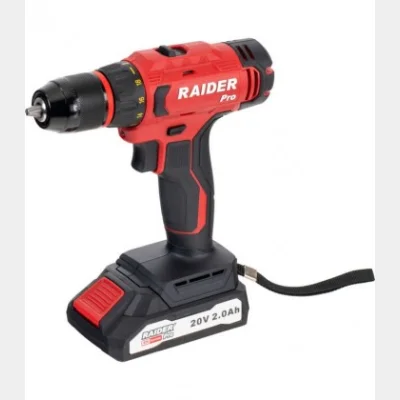 RAIDER R20 SET DRILL DRIVER 13MM 50NM 2AH RDP-PCDI20 030236