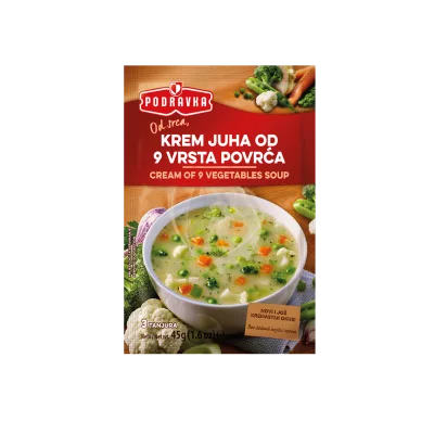 Podravka krem supë 99 lloje perimesh 45g