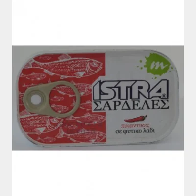 ISTRA ΣΑΡΔΕΛΕΣ ΠΙΚΑΝΤΙΚΕΣ 125gr