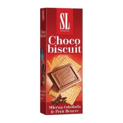 SL choco biscuit 125g