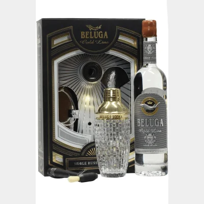 Beluga Gold Line + Shaker 'Gift' 40% 70cl