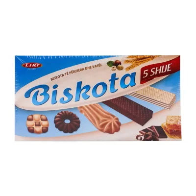 Biskota me 5 shije Liri 230gr