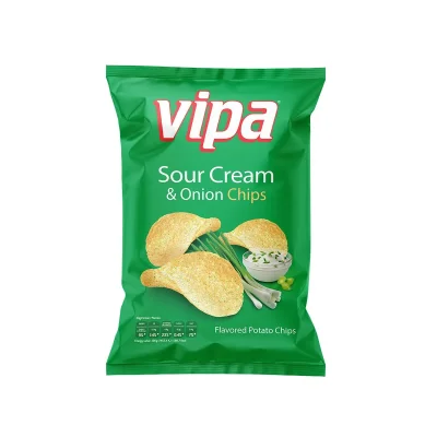 Çips me krem&qepe Vipa 30gr