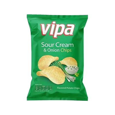 Çips me krem&qepe Vipa 80gr