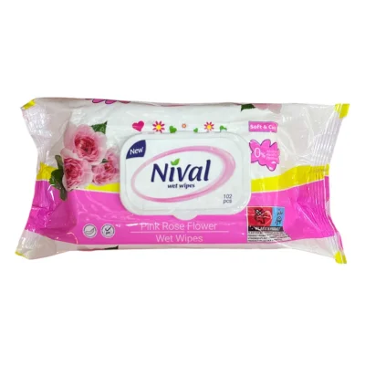 Nival faculeta pink rose 102pcs