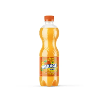 Pije e gazuar me portokall Fluidi 0.5L