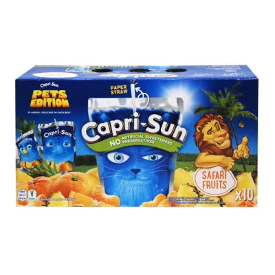 Capri-Sun Safari Fruit Drink 10x200ml