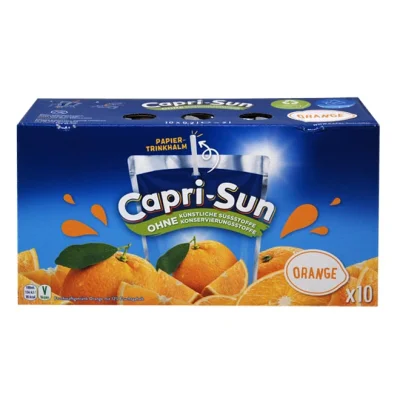 Capri-Sun Orange Fruit Drink 10x200ml