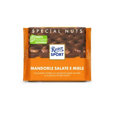 Ritter Sport 100gr Salted Almonds and Honey