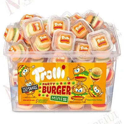 Trolli Party Burger Minis 60pcs